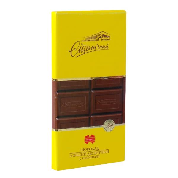 Шоколад Столичный 200гр, - שוקולד מריר 200גר
