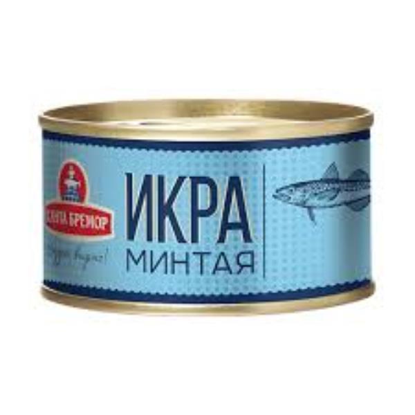 Икра Минтая,Трески 130гр - ביצי דג זהבנון,שיבוט 130גר