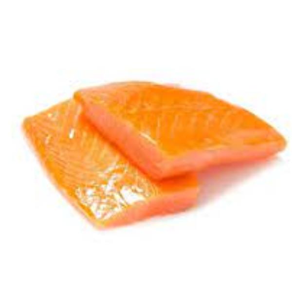 Салмон слабосоленый(кусочки) 100гр - סלמון במלח ברוסט 100גר