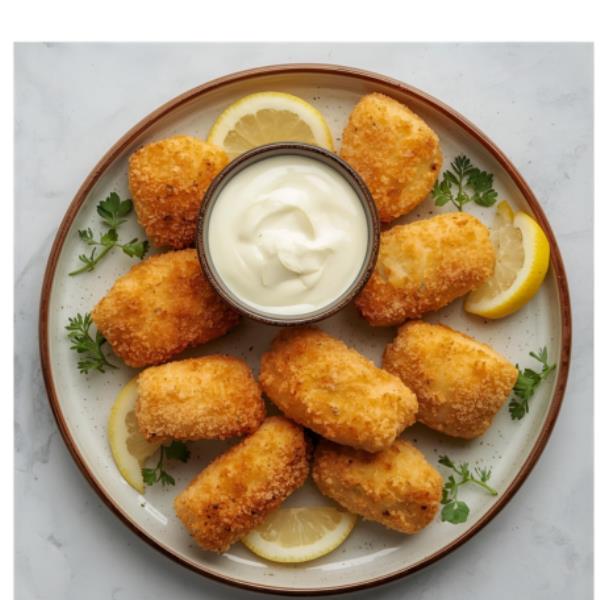 Рыбный наггетс  с/м 480гр - נגיסי דג בקלה קפוא 480גר