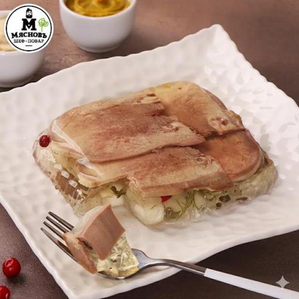 Язык заливной 100 гр - לשון זליבנוי 100 גר