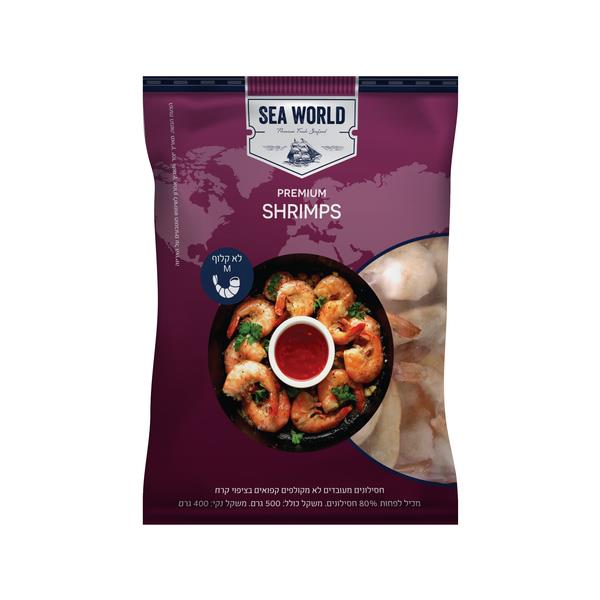 Креветки 31-40 500 гр - שרימפס 31-40 500 גר