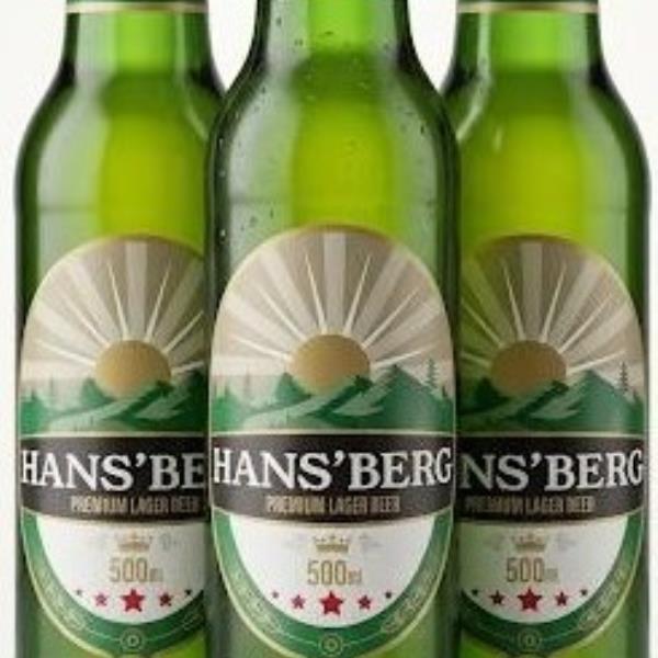 Пиво Han`s Berg 500ml - בירה הנסברג 500מל