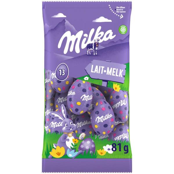 Milka яйца 81 гр - מילקה מיני ביצים 81 גר